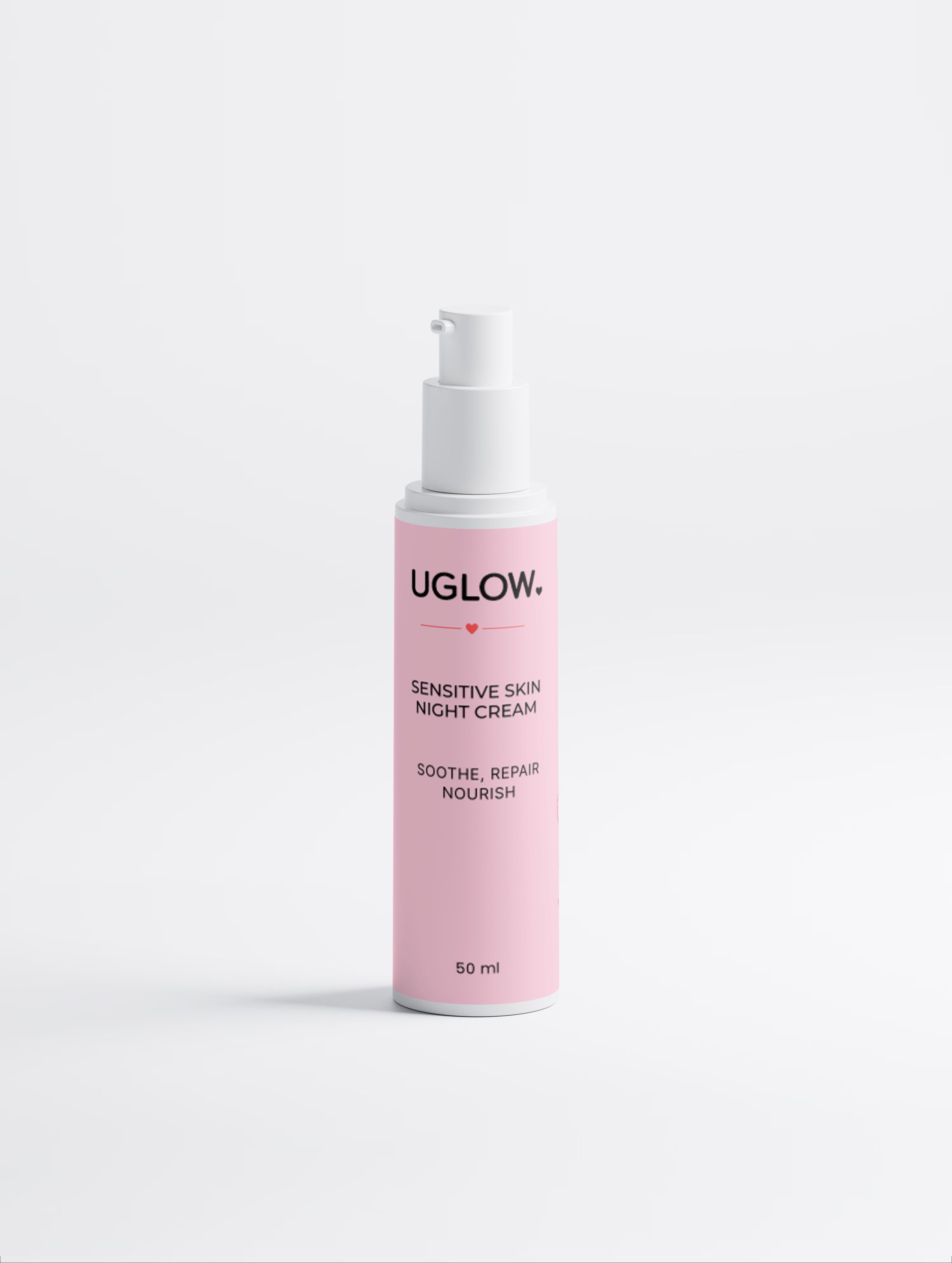 Sensitive Skin Overnight Cream, Fragrance-Free
